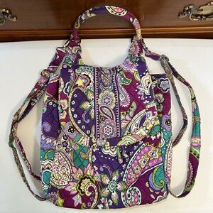 Vera Bradley Convertible Backpack Tote | Heather Print